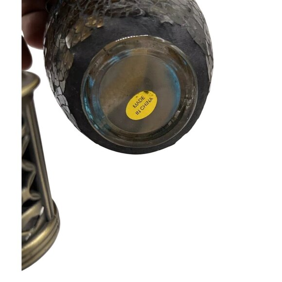 Vintage Mosaic Bottle Fragrance Oil Lamp Catalytic Burner Good Condition China - Picture 4 of 5